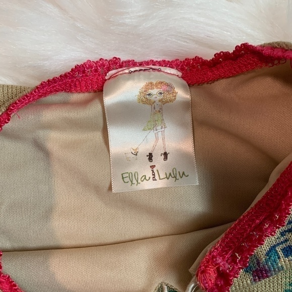 Ella and Lulu Girls Floral Dress - Picture 4 of 6